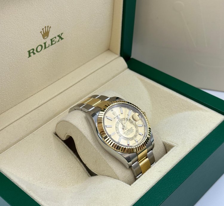 Rolex Sky-dweller 336933 Champ Oys