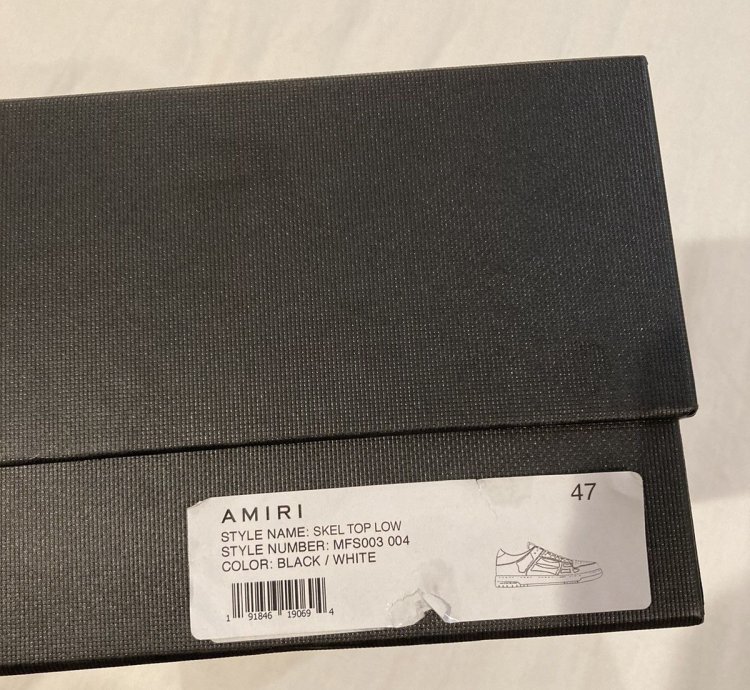 Amiri Skel Top Low