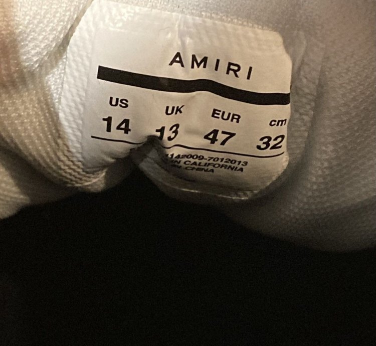 Amiri Skel Top Low