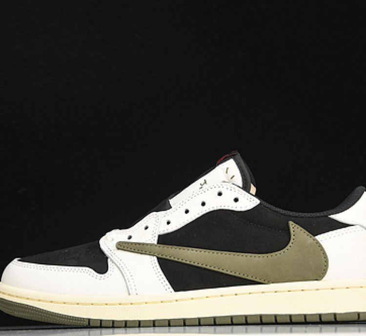 Travis Scott X Air Jordan Air 1 Low Og Sp olive