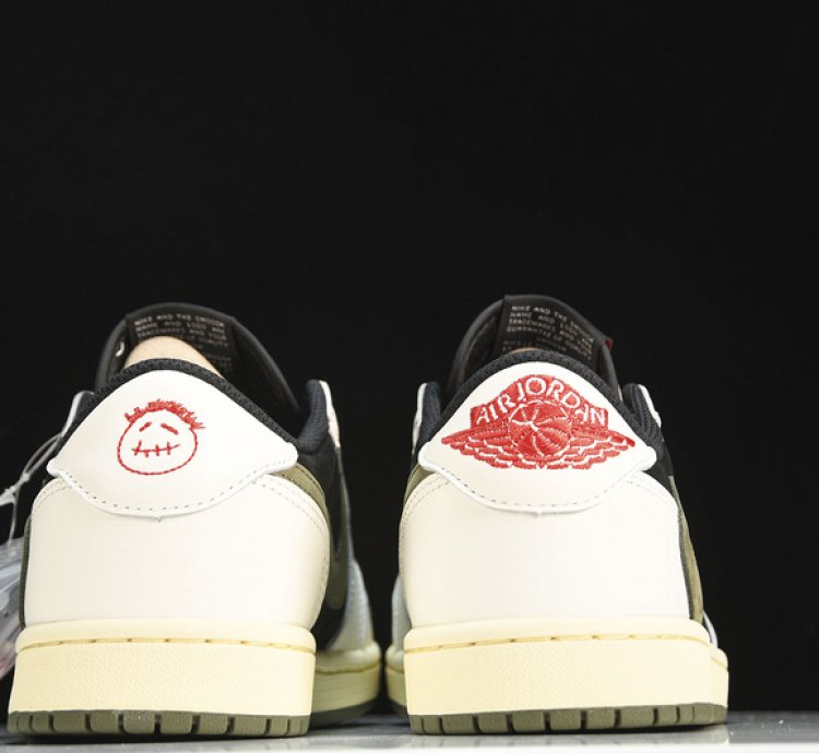 Travis Scott X Air Jordan Air 1 Low Og Sp olive
