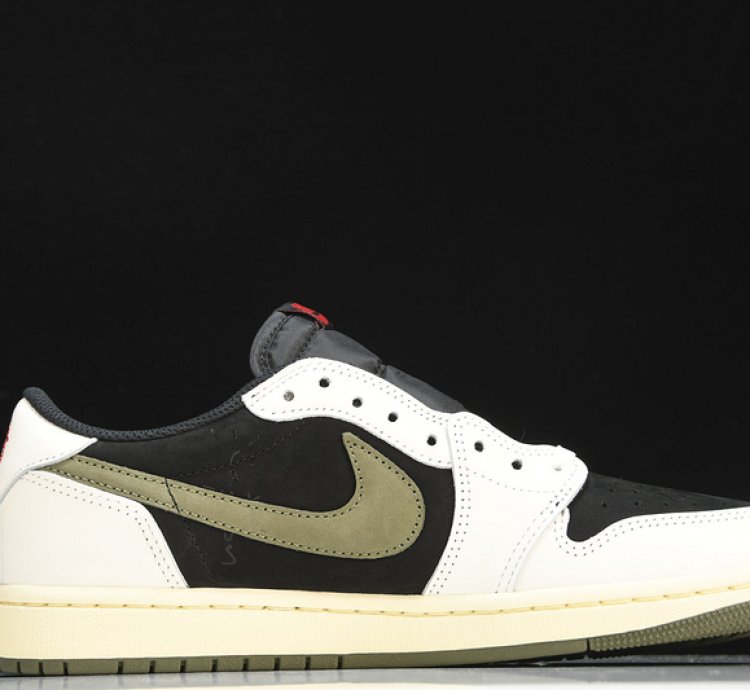 Travis Scott X Air Jordan Air 1 Low Og Sp olive