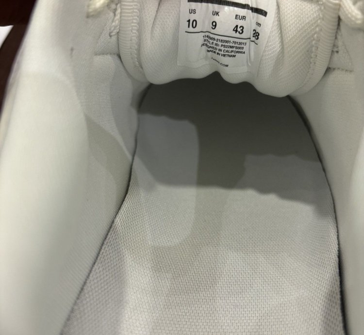Amiri Skel Top Low White Vintage