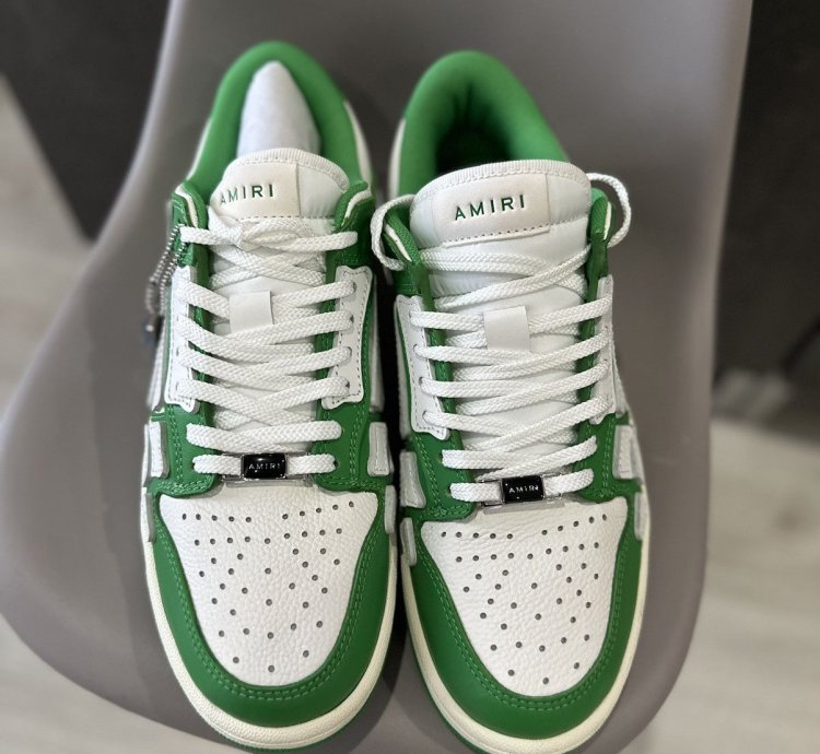Amiri Skel Top Sneaker Low Green