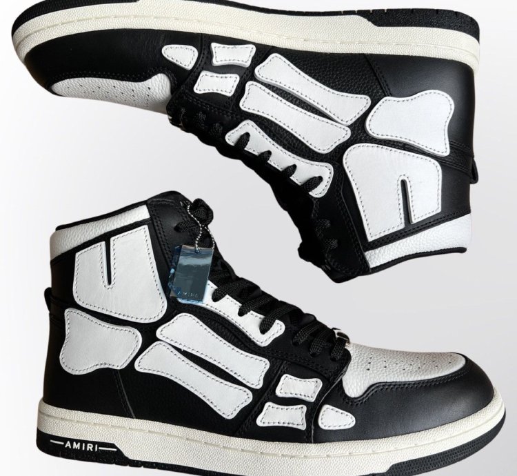 Amiri Skel-hi Black White Sneaker