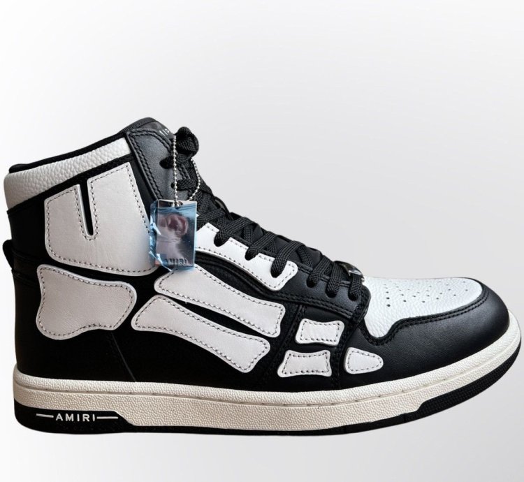 Amiri Skel-hi Black White Sneaker