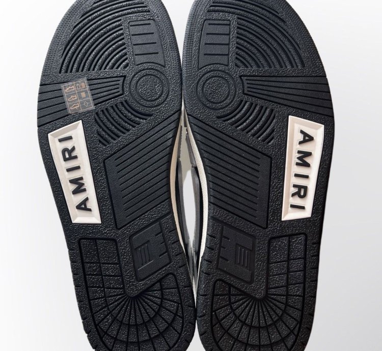 Amiri Skel-hi Black White Sneaker