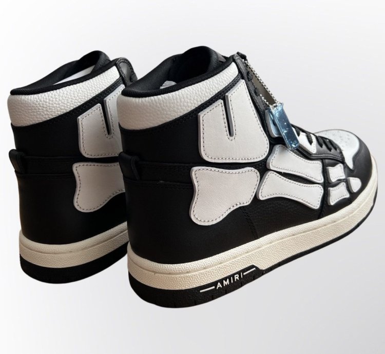 Amiri Skel-hi Black White Sneaker