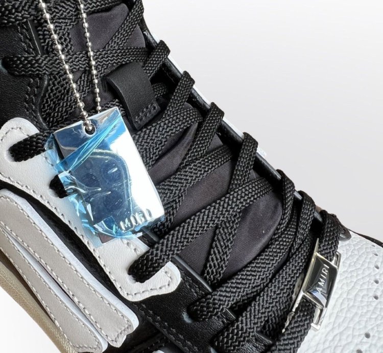 Amiri Skel-hi Black White Sneaker