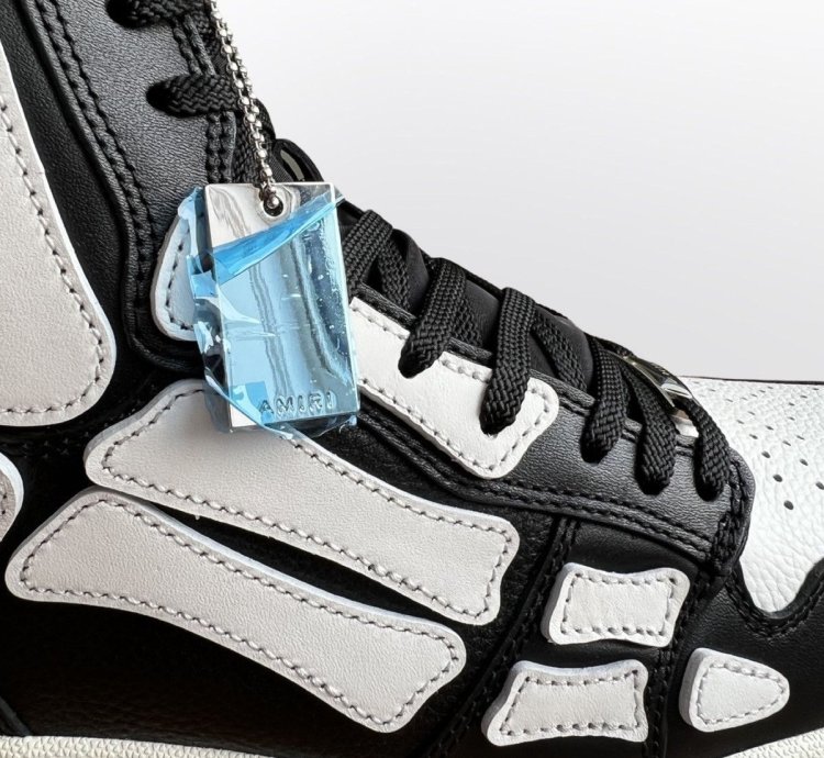 Amiri Skel-hi Black White Sneaker