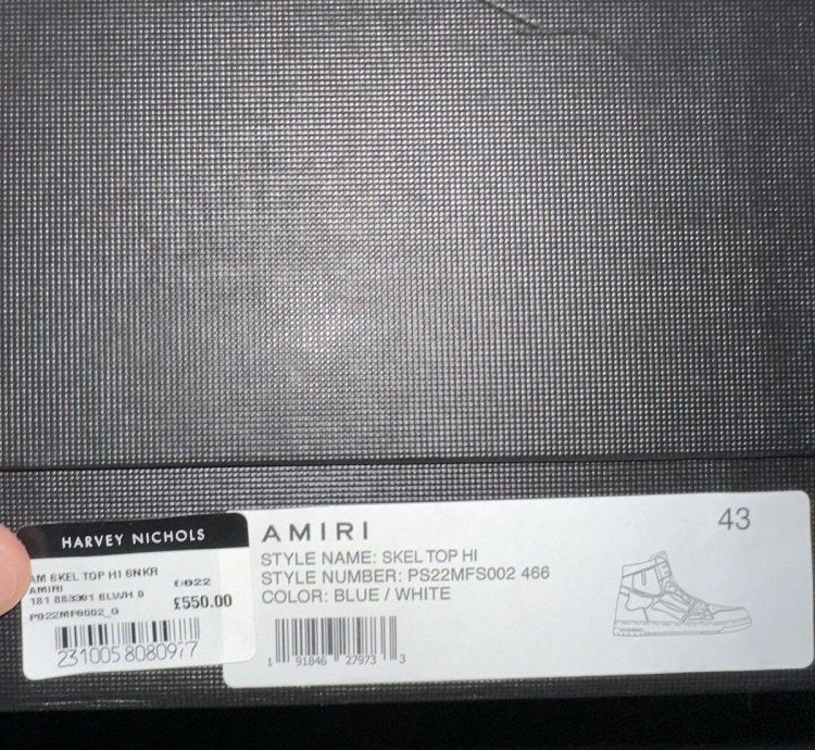 Amiri Skel-top Hi