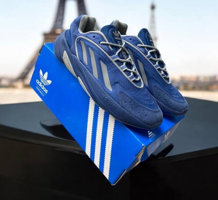 Adida S Ozelia Navy Blue Grey Sneakers