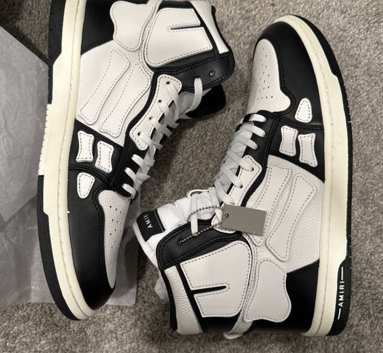 Amiri Skeleton Hi Top Sneakers
