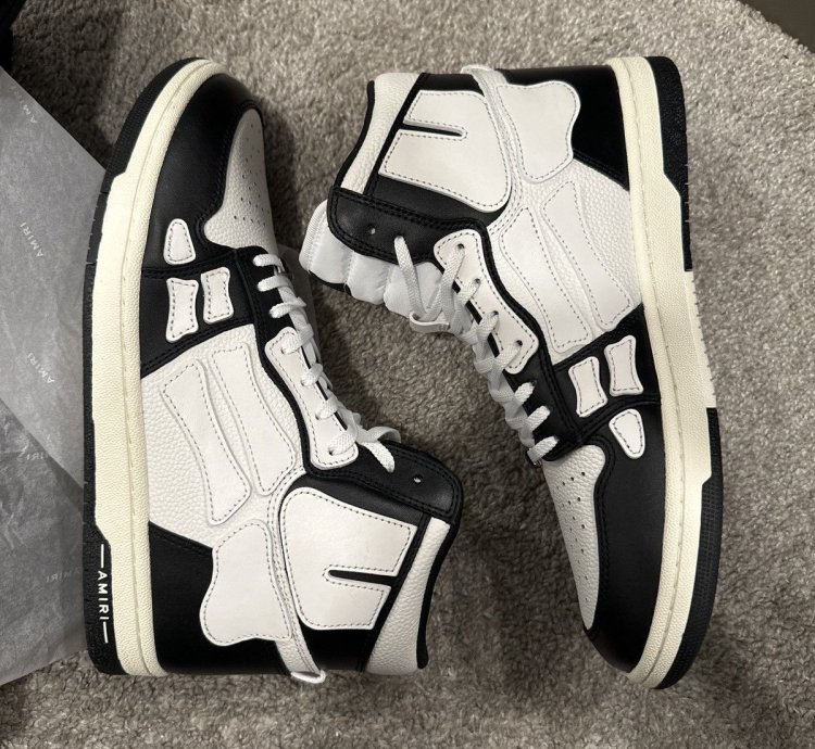 Amiri Skeleton Hi Top Sneakers