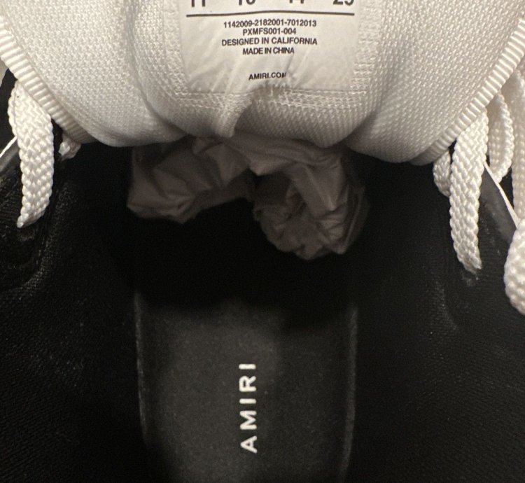 Amiri Skeleton Hi Top Sneakers