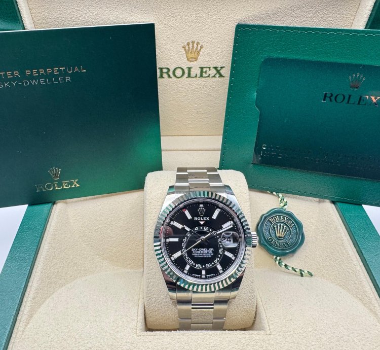 Rolex Sky-dweller 336934 Black Dial 2025 New