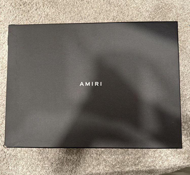 Amiri Skeleton Hi Top Sneakers