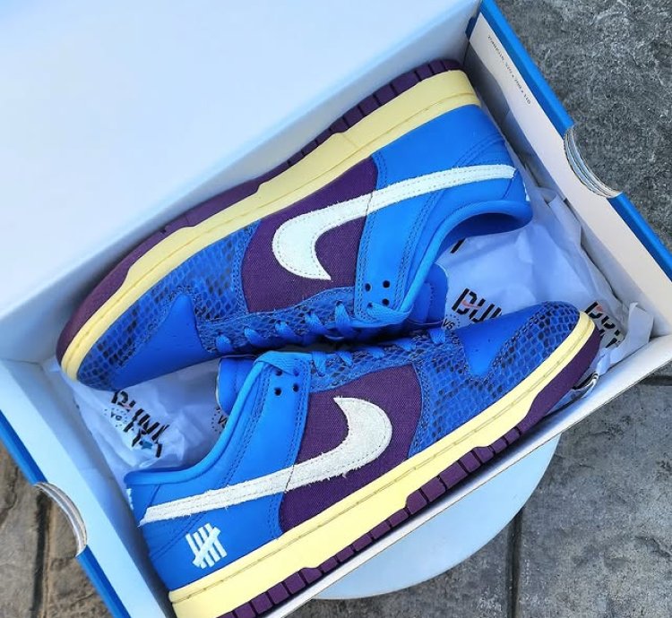 Nike Dunk Low Undefeated 5 On It Blue