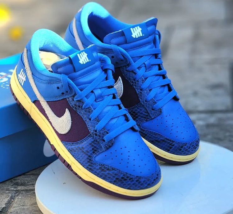 Nike Dunk Low Undefeated 5 On It Blue