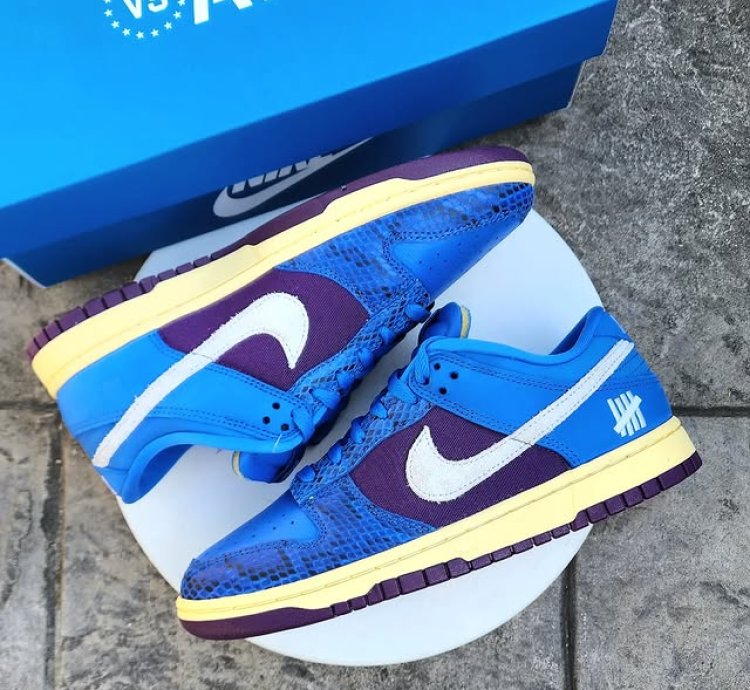 Nike Dunk Low Undefeated 5 On It Blue