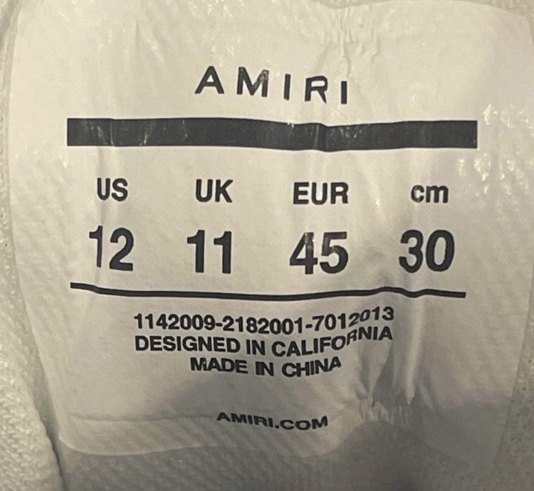 Amiri Skeleton High Carolina Blue