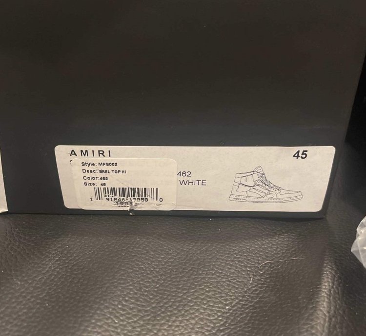 Amiri Skeleton High Carolina Blue