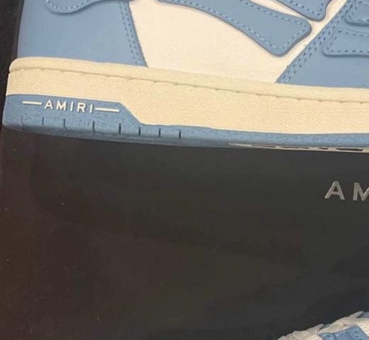 Amiri Skeleton High Carolina Blue