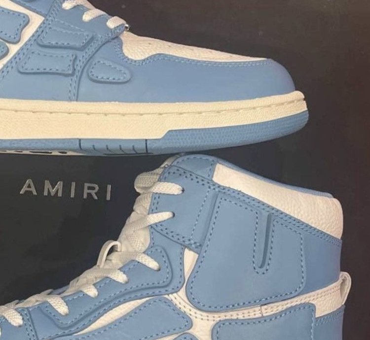 Amiri Skeleton High Carolina Blue