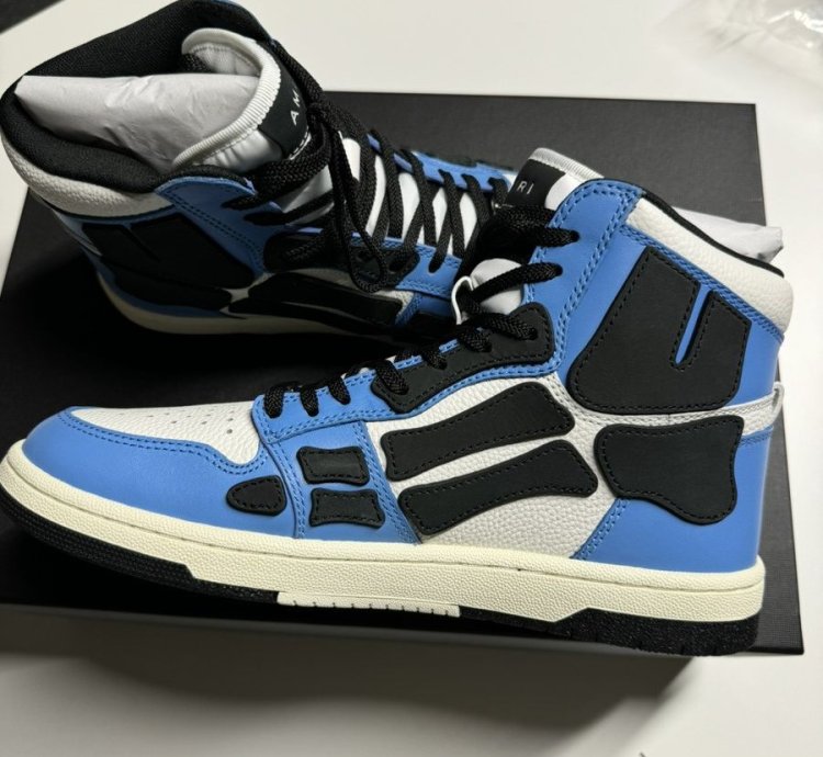 Amiri Skeleton High Top Sneaker New 790