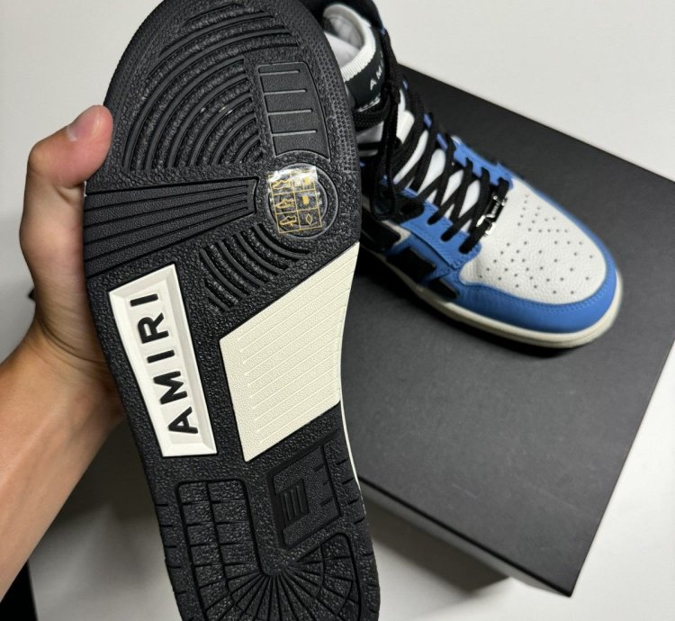 Amiri Skeleton High Top Sneaker New 790