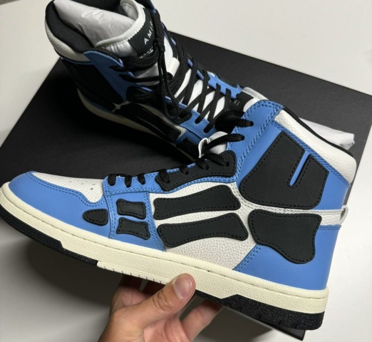 Amiri Skeleton High Top Sneaker New 790