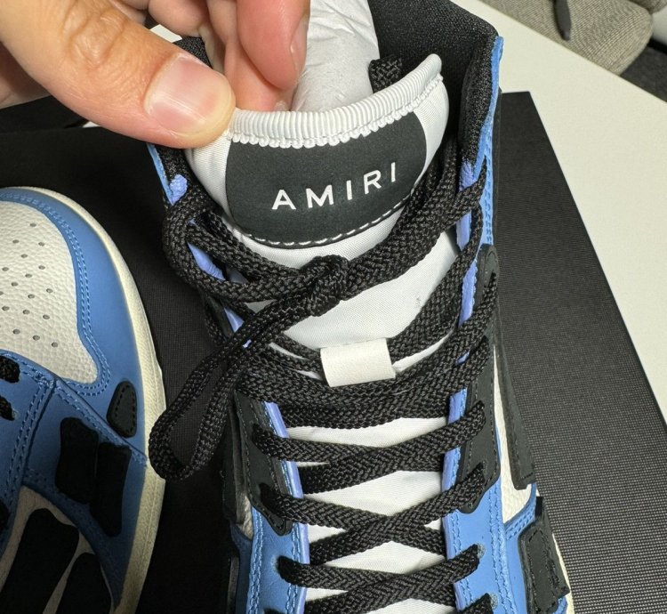 Amiri Skeleton High Top Sneaker New 790