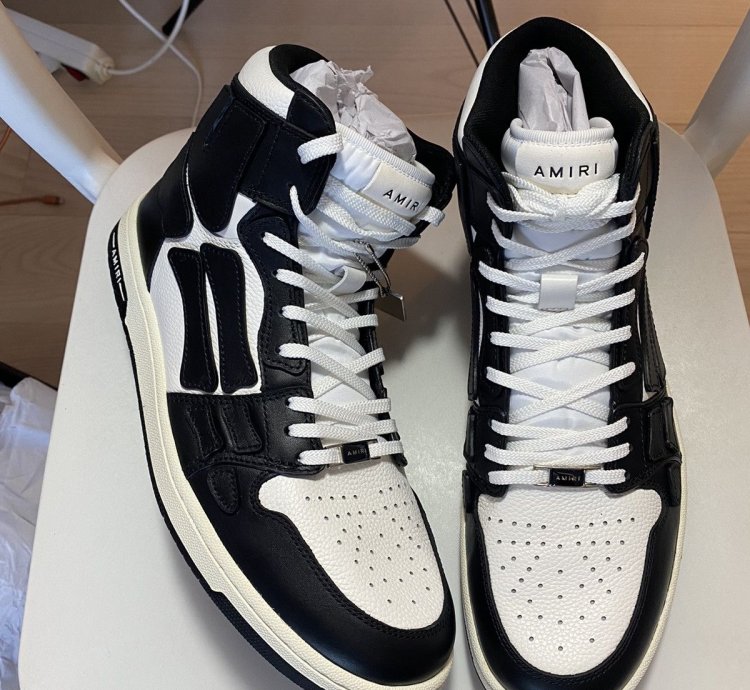 Amiri Skeleton High Top Sneakers