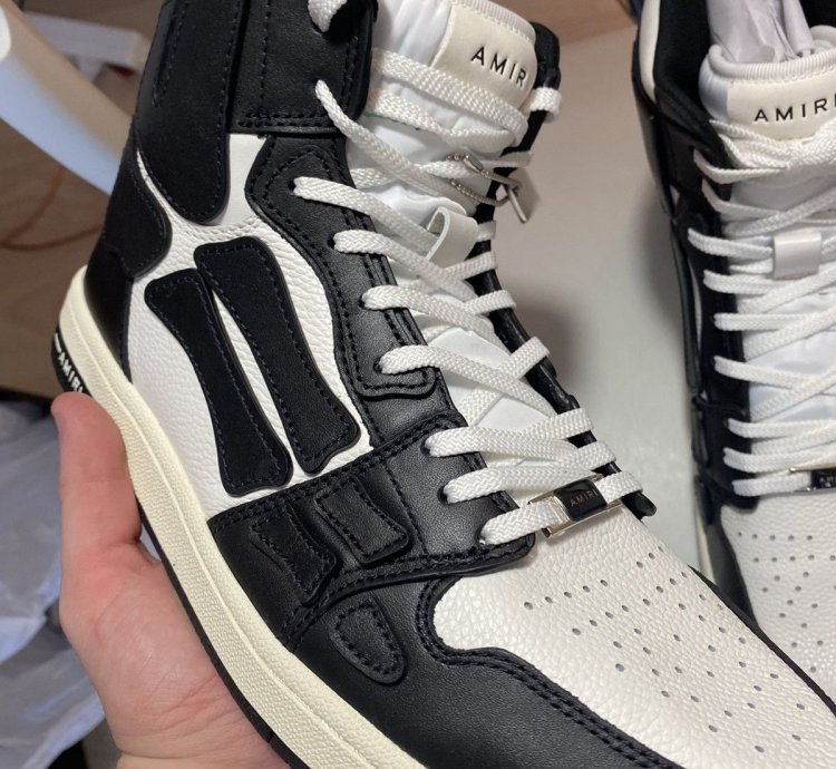 Amiri Skeleton High Top Sneakers