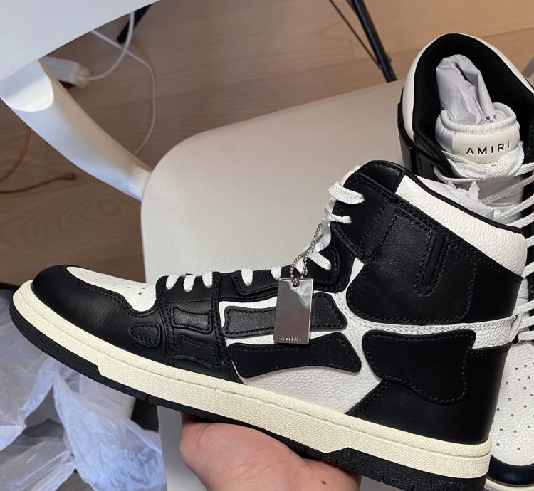 Amiri Skeleton High Top Sneakers