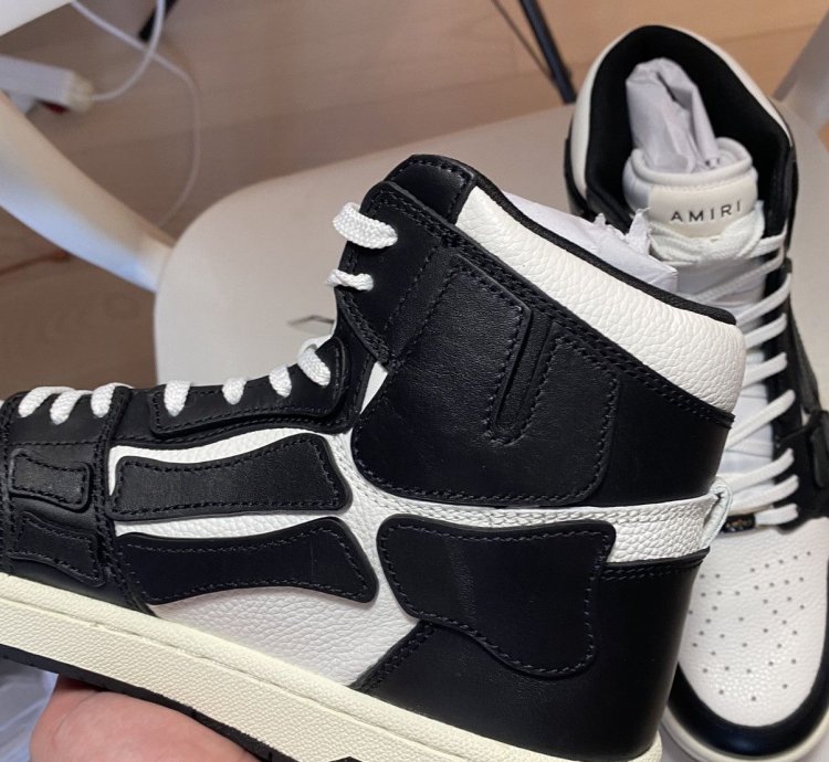Amiri Skeleton High Top Sneakers