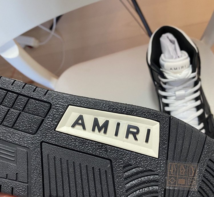 Amiri Skeleton High Top Sneakers