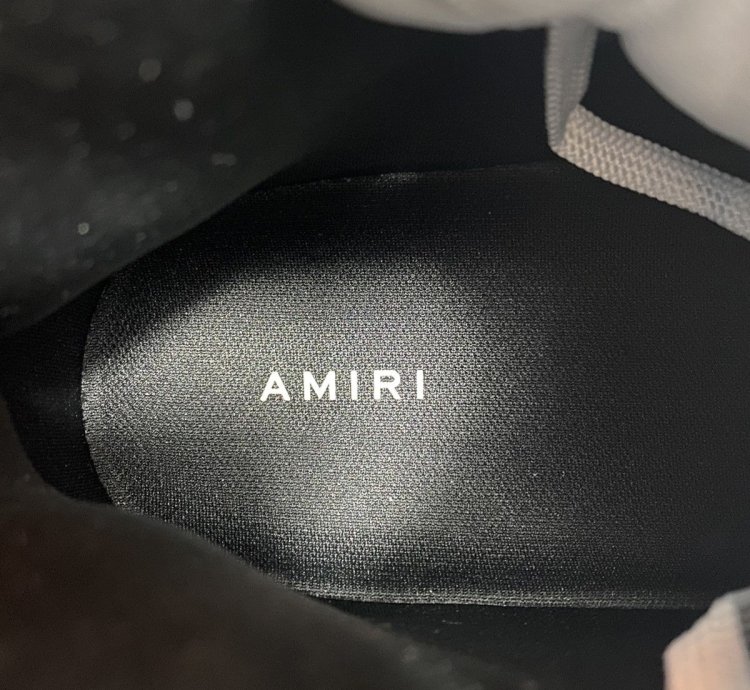 Amiri Skeleton High Top Sneakers