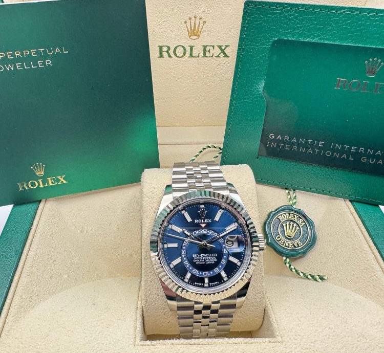Rolex Sky-dweller 336934 Blue Dial Jubilee 2025
