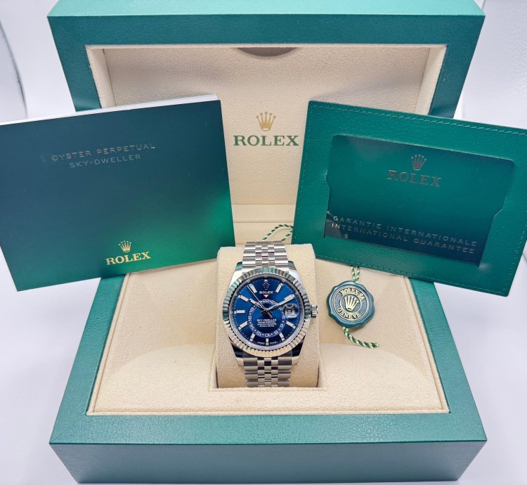 Rolex Sky-dweller 336934 Blue Dial Jubilee 2025