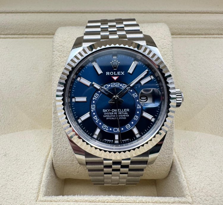 Rolex Sky-dweller 336934 Blue Dial Jubilee 2025