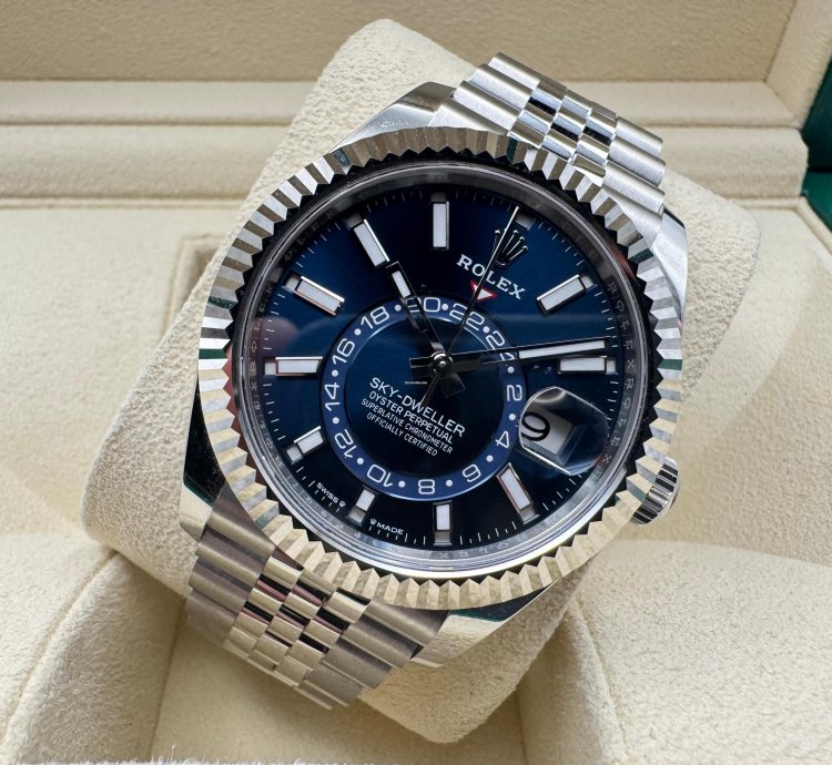 Rolex Sky-dweller 336934 Blue Dial Jubilee 2025