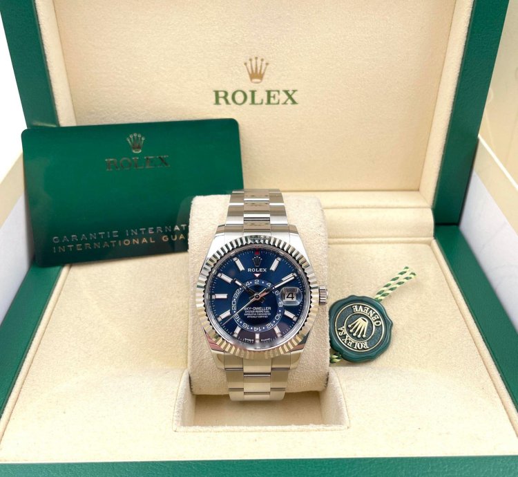 Rolex Sky-dweller 336934 Blue Dial Oyster Bracelet Unworn 2024