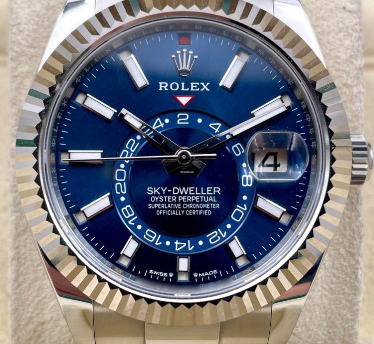 Rolex Sky-dweller 336934 Blue Dial Oyster Bracelet Unworn 2024