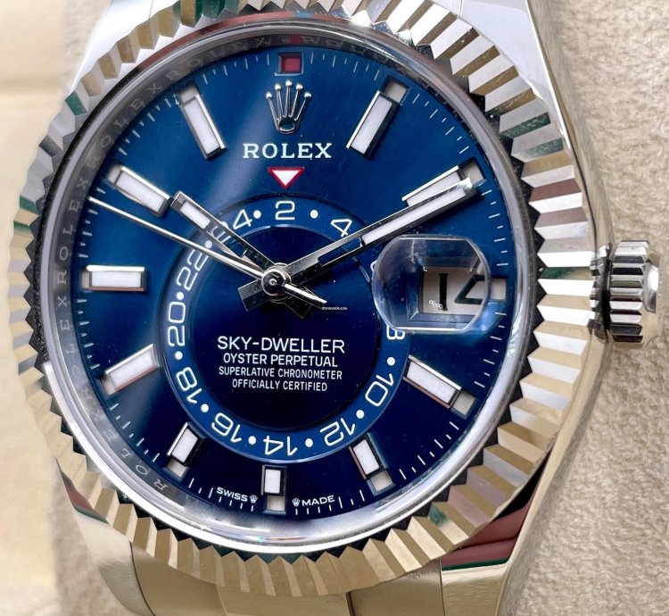 Rolex Sky-dweller 336934 Blue Dial Oyster Bracelet Unworn 2024