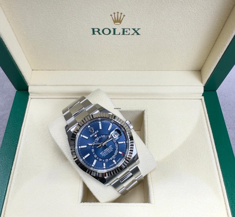 Rolex Sky-dweller 336934 Blue Dial Unworn 2025 Receipt Included
