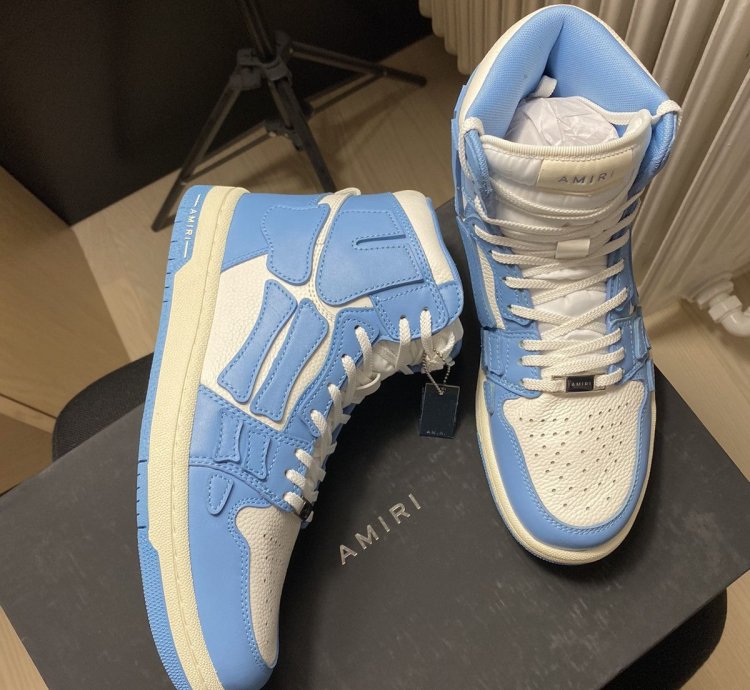 Amiri Skeleton High-top Sneakers