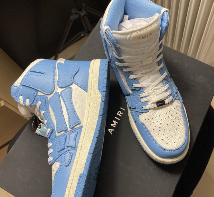 Amiri Skeleton High-top Sneakers