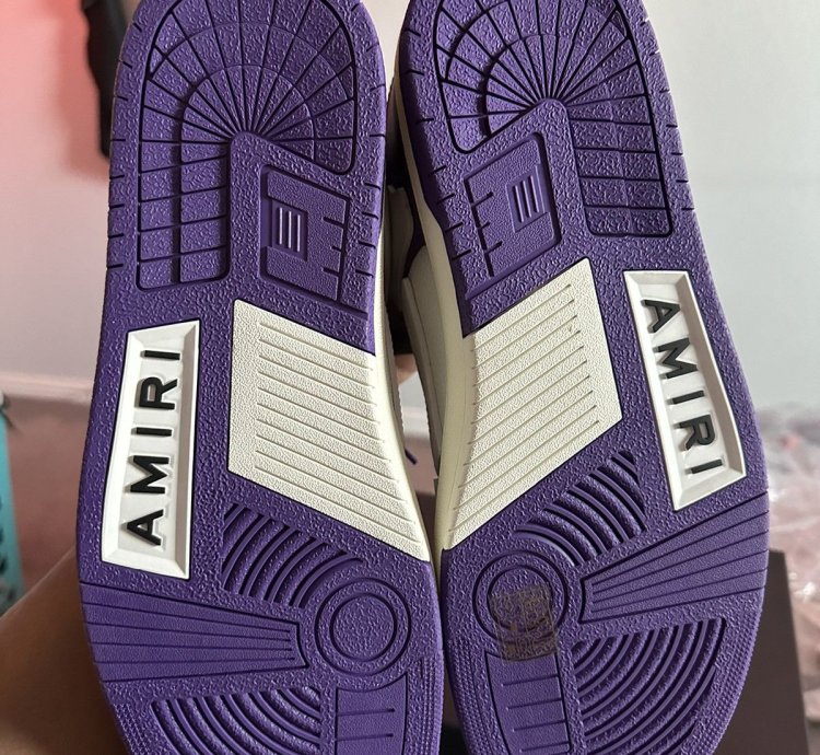 Amiri Skeleton Low Purple