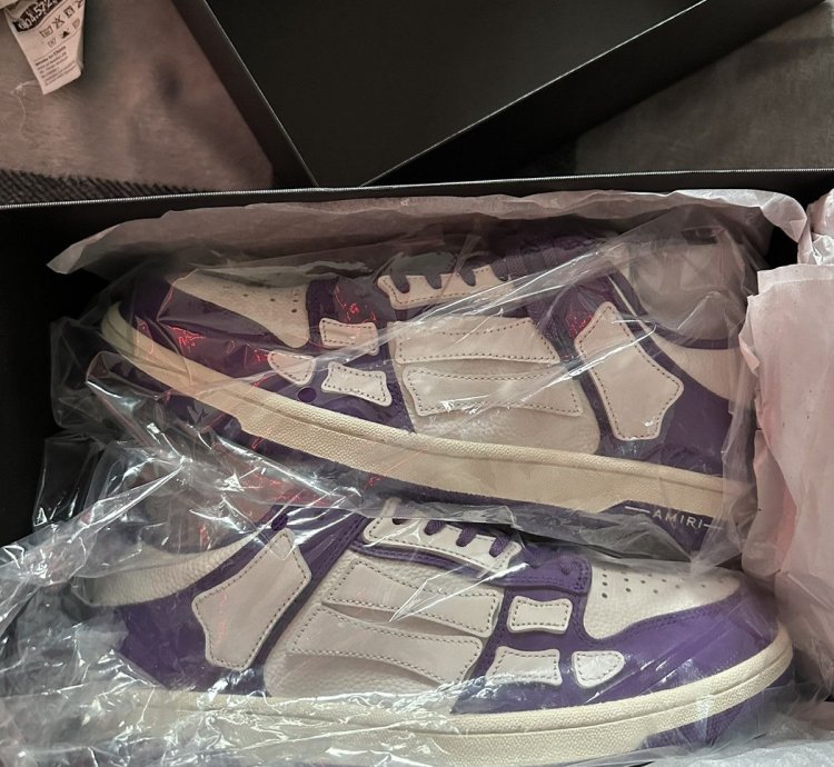 Amiri Skeleton Low Purple